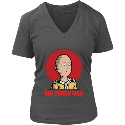 One Punch Man Women V-Neck Shirt Anime Clothing