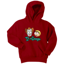 Load image into Gallery viewer, Rick and Morty Youth Hoodie It and Georgie Parody