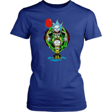 Load image into Gallery viewer, It Pennywise Rick and Morty Womens Shirt