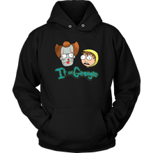 Load image into Gallery viewer, Rick and Morty Hoodie It and Georgie Parody