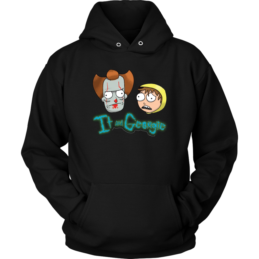 Rick and Morty Hoodie It and Georgie Parody