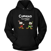 Load image into Gallery viewer, Cuphead Hoodie Cuphead And Mugman Super Cuphead Bross Hoodie