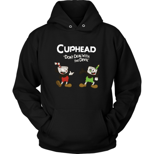 Cuphead Hoodie Cuphead And Mugman Super Cuphead Bross Hoodie