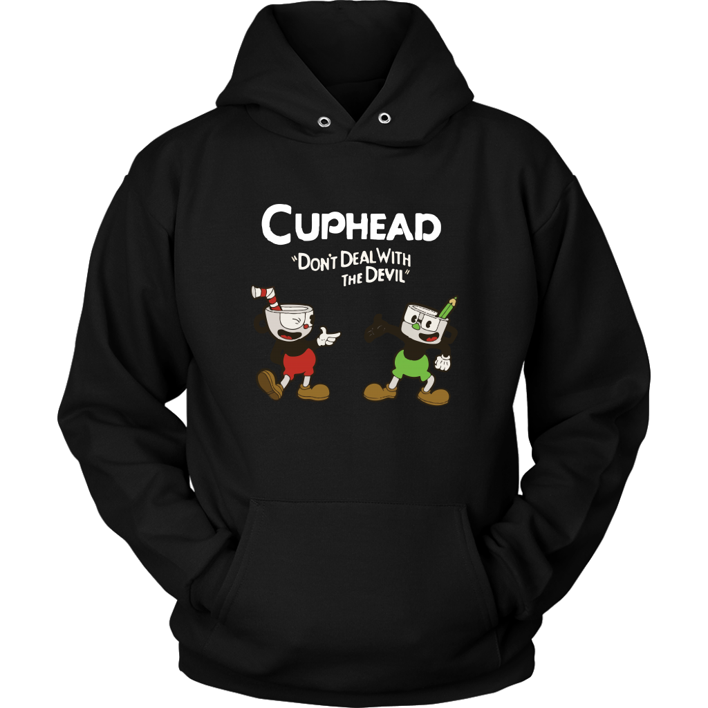 Cuphead Hoodie Cuphead And Mugman Super Cuphead Bross Hoodie