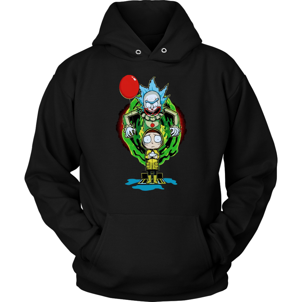 It Pennywise Rick and Morty Hoodie