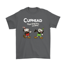 Load image into Gallery viewer, Cuphead And Mugman Super Cuphead Bross Gaming Shirt