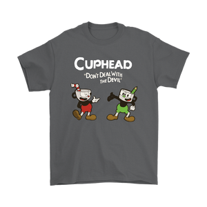 Cuphead And Mugman Super Cuphead Bross Gaming Shirt