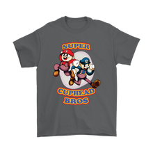 Load image into Gallery viewer, Super Mario Bros Cuphead Shirt Gaming Cuphead And Mugman