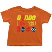 Load image into Gallery viewer, Dadoo i love you 3000 Daddy i love you 3000 Toddler T-Shirt Marvel avengers kids gift for new born mom