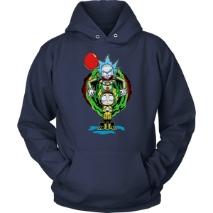 It Pennywise Rick and Morty Hoodie