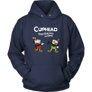 Cuphead Hoodie Cuphead And Mugman Super Cuphead Bross Hoodie