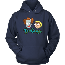 Load image into Gallery viewer, Rick and Morty Hoodie It and Georgie Parody