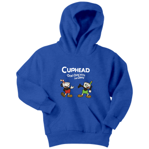 Cuphead Youth Hoodie Cuphead And Mugman Super Cuphead Bross Hoodie