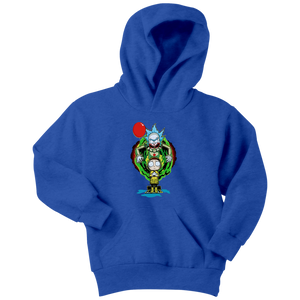 It Pennywise Rick and Morty Youth Hoodie