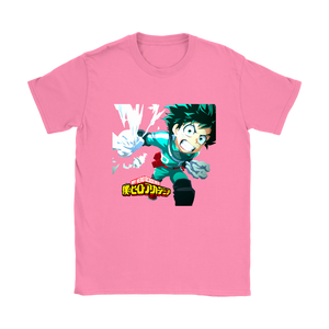 Anime Women T Shirt Midoriya My Hero Academia