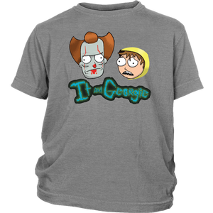 Rick and Morty Youth Shirt It and Georgie Parody