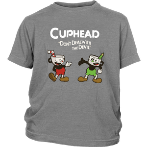 Cuphead Youth Shirt Cuphead And Mugman Super Cuphead Bross T Shirt