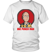 Load image into Gallery viewer, One Punch Man Saitama Shirt Anime Clothing Otaku Anime T Shirt