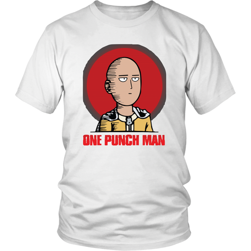 One Punch Man Saitama Shirt Anime Clothing Otaku Anime T Shirt