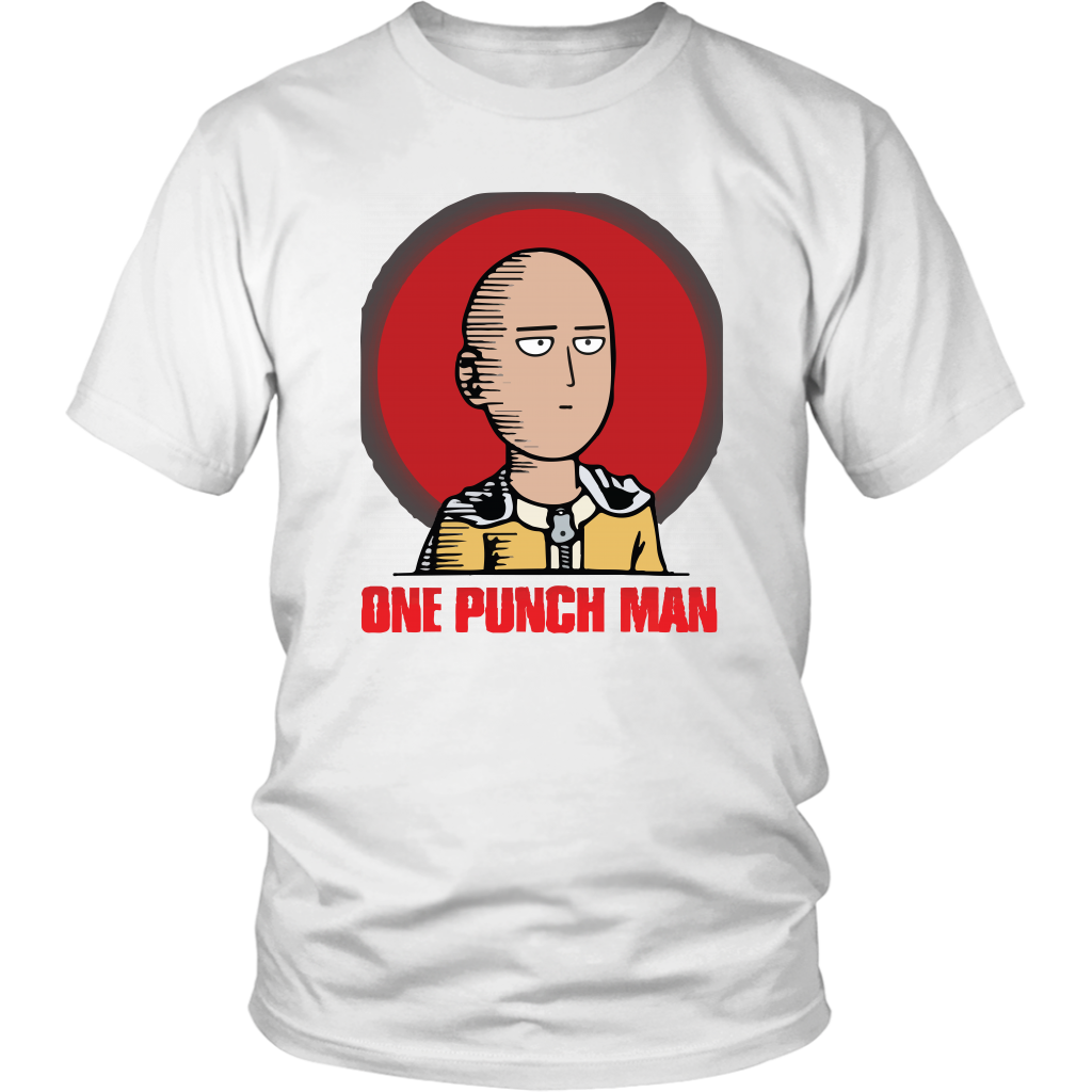 One Punch Man Saitama Shirt Anime Clothing Otaku Anime T Shirt