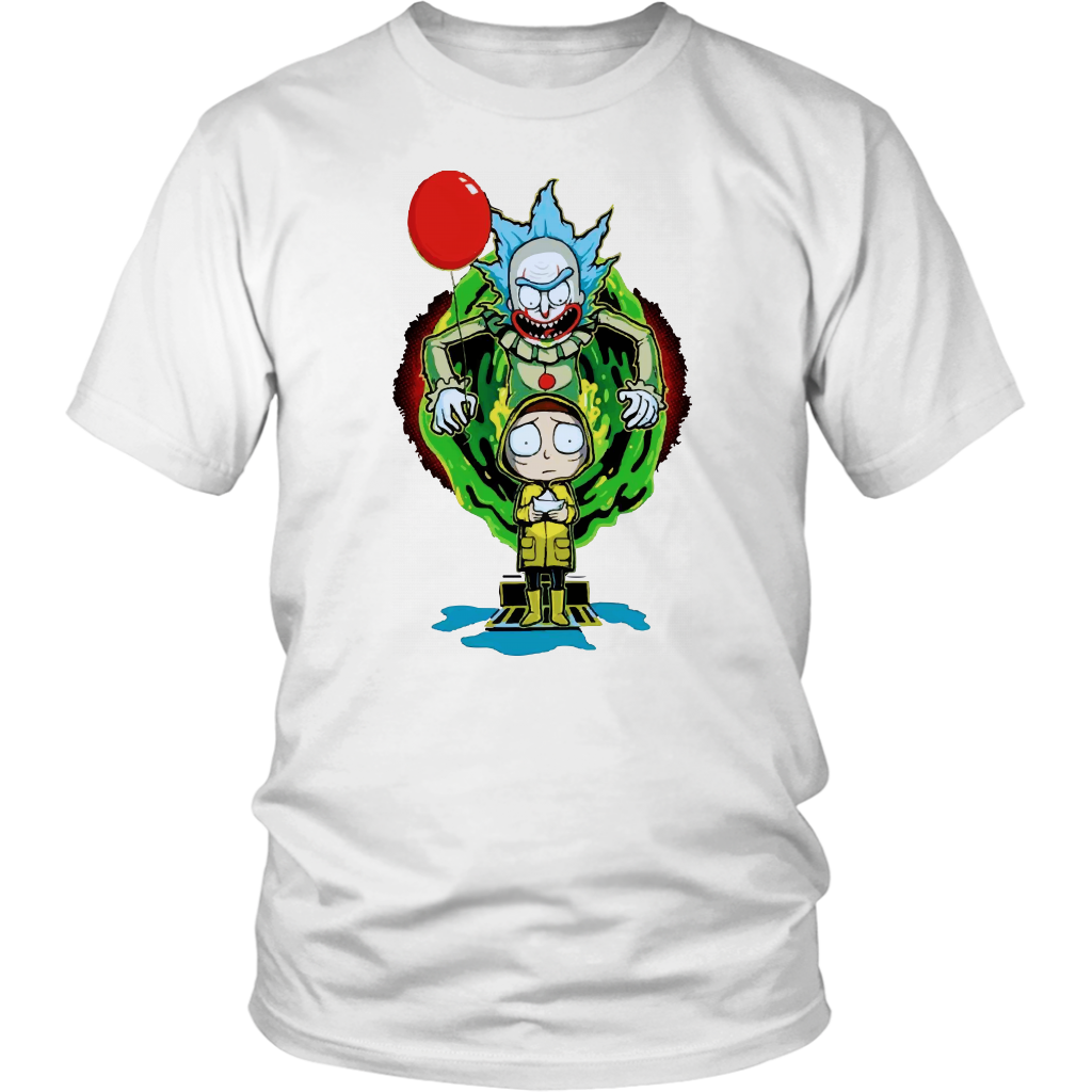 It Pennywise Shirt Rick and Morty