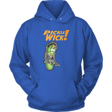 Load image into Gallery viewer, Rick and Morty Pickle Wick Hoodie