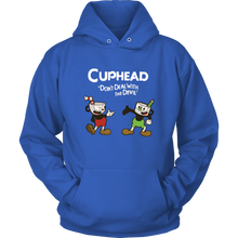 Load image into Gallery viewer, Cuphead Hoodie Cuphead And Mugman Super Cuphead Bross Hoodie