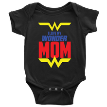 Load image into Gallery viewer, I Love My Wonder Mom Baby Bodysuit Onesie Baby Boy Baby Girl Baby Announcement, Baby Shower Gift