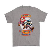 Load image into Gallery viewer, Super Mario Bros Cuphead Shirt Gaming Cuphead And Mugman