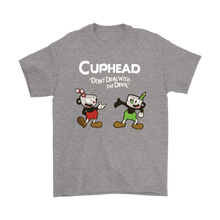 Load image into Gallery viewer, Cuphead And Mugman Super Cuphead Bross Gaming Shirt