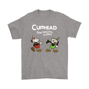 Cuphead And Mugman Super Cuphead Bross Gaming Shirt