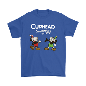 Cuphead And Mugman Super Cuphead Bross Gaming Shirt