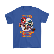 Load image into Gallery viewer, Super Mario Bros Cuphead Shirt Gaming Cuphead And Mugman