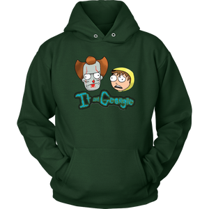 Rick and Morty Hoodie It and Georgie Parody