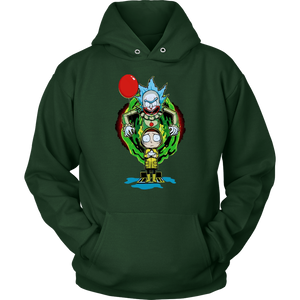 It Pennywise Rick and Morty Hoodie