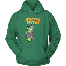 Load image into Gallery viewer, Rick and Morty Pickle Wick Hoodie