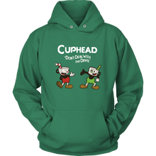 Load image into Gallery viewer, Cuphead Hoodie Cuphead And Mugman Super Cuphead Bross Hoodie