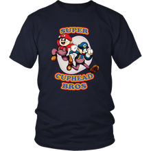 Load image into Gallery viewer, Super Mario Bros Cuphead Shirt Gaming Cuphead And Mugman