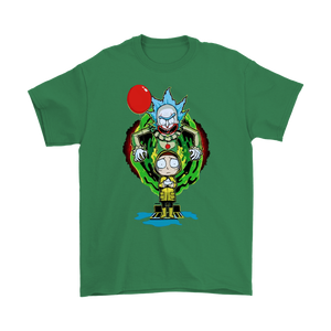 It and Georgie Rick and Morty Mens T-Shirt