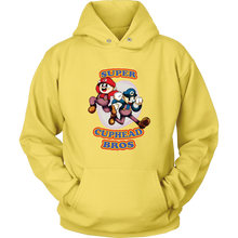 Load image into Gallery viewer, Cuphead And Mugman Super Cuphead Bross Hoodie