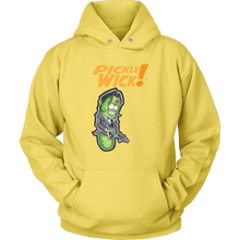 Load image into Gallery viewer, Rick and Morty Pickle Wick Hoodie