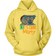 Load image into Gallery viewer, Let&#39;s Cook Morty Breaking Bad Hoodie Rick and Morty Parody