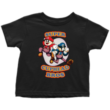 Load image into Gallery viewer, Cuphead And Mugman Super Cuphead Bross Toddler Shirt