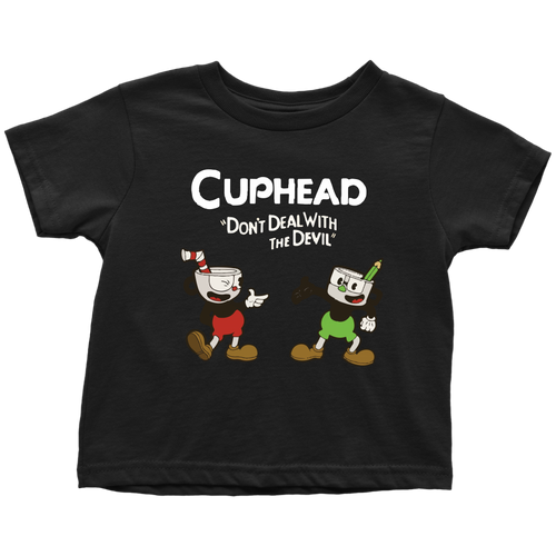 Cuphead Toddler Shirt Cuphead And Mugman Super Cuphead Bross T-Shirt