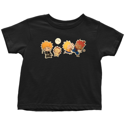 Bleach Anime Toddler T-Shirt Anime Clothing Naruto Uzumaki Shirt