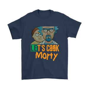 Let's Cook Morty Breaking Bad Shirt Rick and Morty Parody