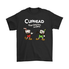 Load image into Gallery viewer, Cuphead And Mugman Super Cuphead Bross Gaming Shirt