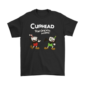 Cuphead And Mugman Super Cuphead Bross Gaming Shirt