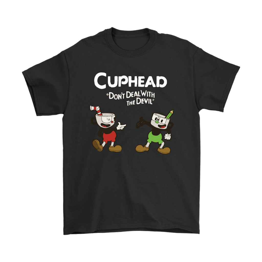 Cuphead And Mugman Super Cuphead Bross Gaming Shirt