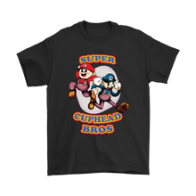 Load image into Gallery viewer, Super Mario Bros Cuphead Shirt Gaming Cuphead And Mugman